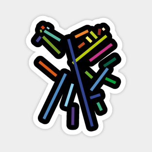 Minimal Stick Deco Design Magnet