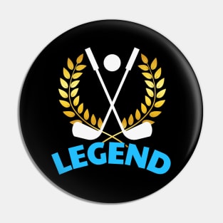 Golf Legend Golfer Sport Pin