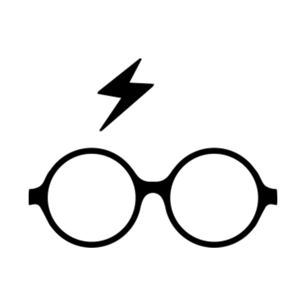 Harry Potter glasses and scar - Harry Potter - T-Shirt | TeePublic