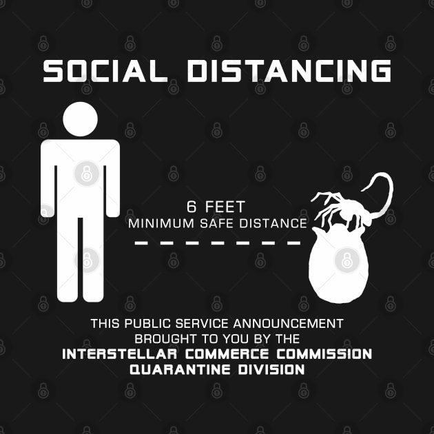 Social Distancing Hugger - white by CCDesign