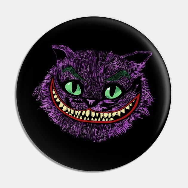 Cheshire Joker Pin by Edwoody