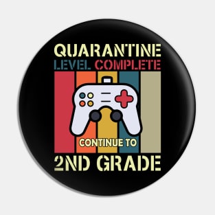 2nd Grade Quarantine Pin