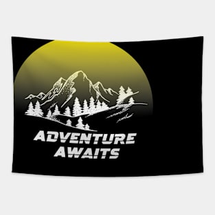 ADVENTURE AWAITS Tapestry