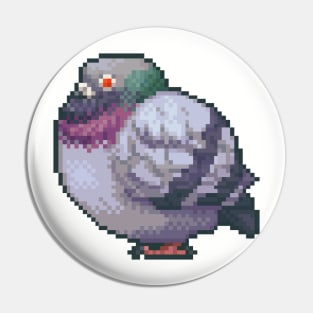 Rock Dove Pigeon Sprite Pin