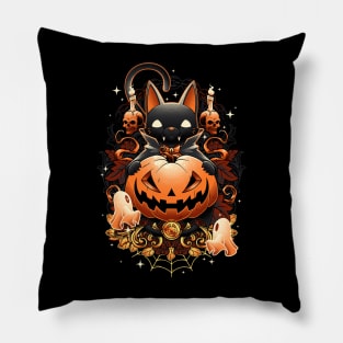 SPOOKY VAMPURR Pillow