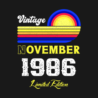 Vintage November 1986 T-Shirt