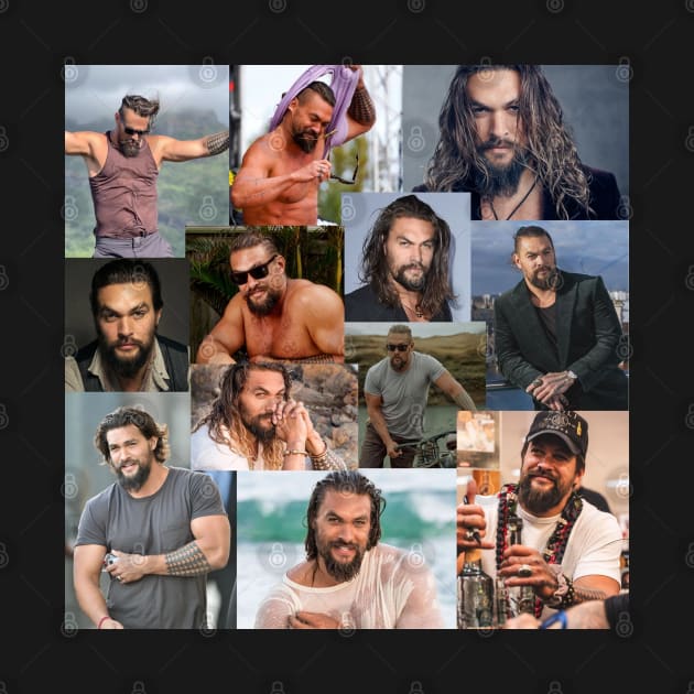 Jason Momoa Collage by Car0cker