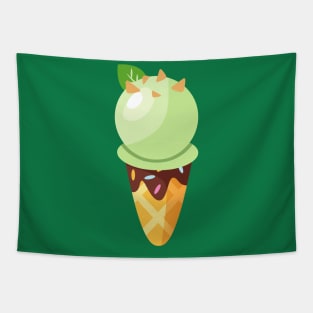 Yummy Coconut Ice Cream Tapestry