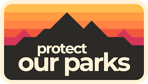 Protect Our Parks (again!) Kids T-Shirt by TexasToons