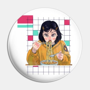 Noodle Girl! Pin