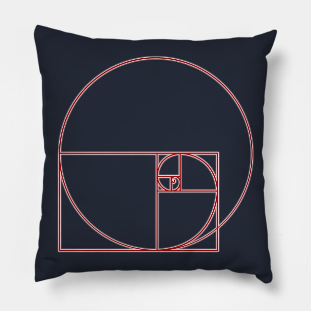 The Golden Ratio Pillow by Aine Creative Designs