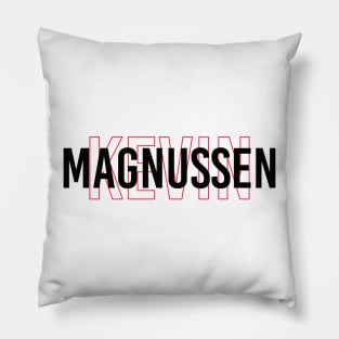 Kevin Magnussen Driver Name - 2022 Season #3 Pillow