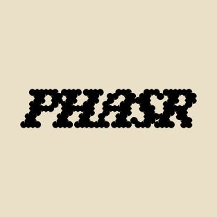 PHASR Puff Logo Black T-Shirt