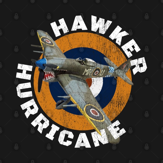 Hawker Hurricane WW2 Warbirds Warplanes by F&L Design Co.