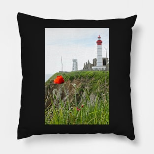  Saint-Mathieu and the poppy Pillow