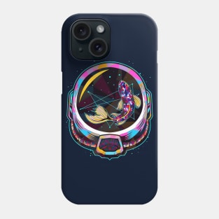 Fish space helmet Phone Case