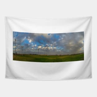 FOOTBALL FIELD - PANORAMA Tapestry