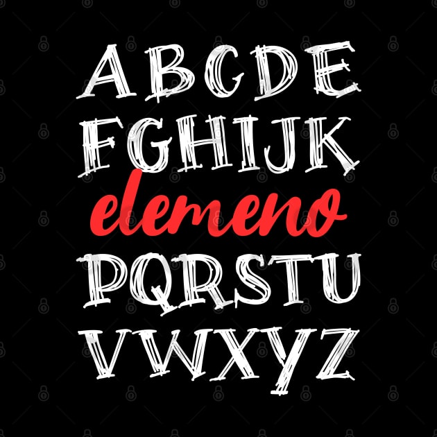 Elemeno Funny Teacher’s Alphabet by BankaiChu