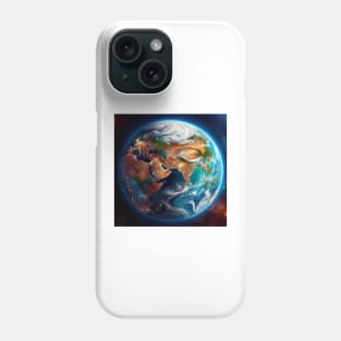 Discover a new perspective of the earth Phone Case