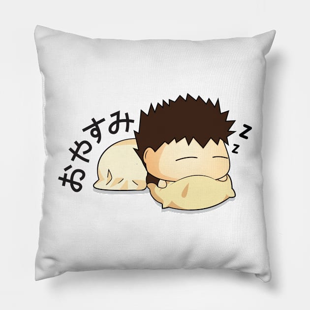 Loui the cute boy from Japan Pillow by Colibri