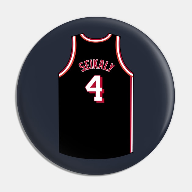 Rony Seikaly Miami Jersey Qiangy Pin by qiangdade