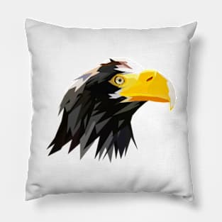 Steller Sea Eagle Edit Pillow