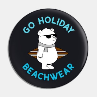 Go holiday beachwear Pin