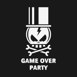 Game Over Party (Stag Night / Groom / Skull) T-Shirt