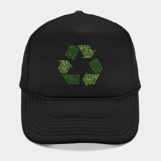 Reduce Reuse Recycle Flower Earth Day Hats for Sale | TeePublic