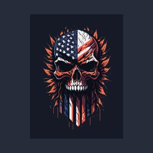 American Skull T-Shirt