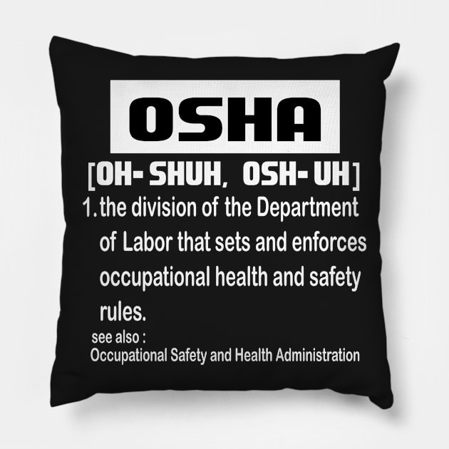 OSHA officer Pillow by reyzo9000