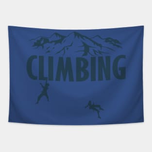 Climbing - Cool Climbing Design Tapestry