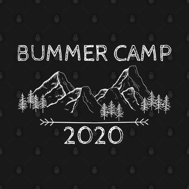 Bummer Camp 2020 Summer Camp Mask Sweatshirt by MalibuSun