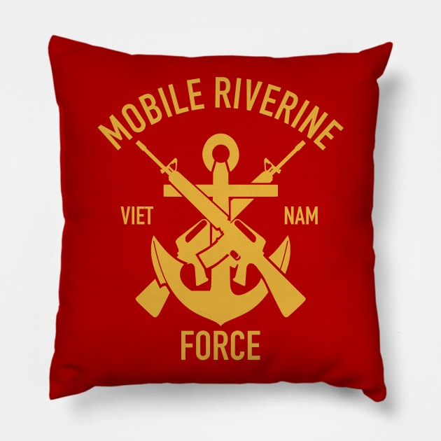 Mobile Riverine Force Pillow by TCP