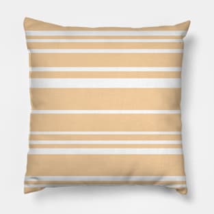 Pastel Beach Stripe Pillow