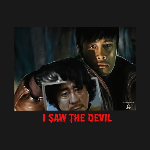 I SAW THE DEVIL BOOTLEG T-SHIRT by nerd.collect