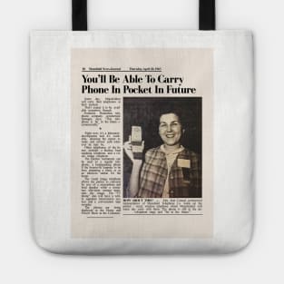 1963 Phone In Your Pocket - HD Reproduction Tote