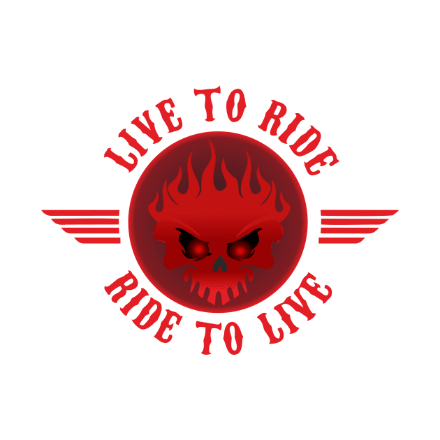 Live to Ride by tonyleone