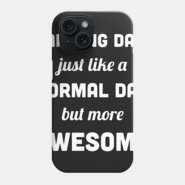 Funny Farming Dad Phone Case by MeatMan