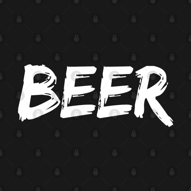 BIG LETTER BEER by BeerShirtly01