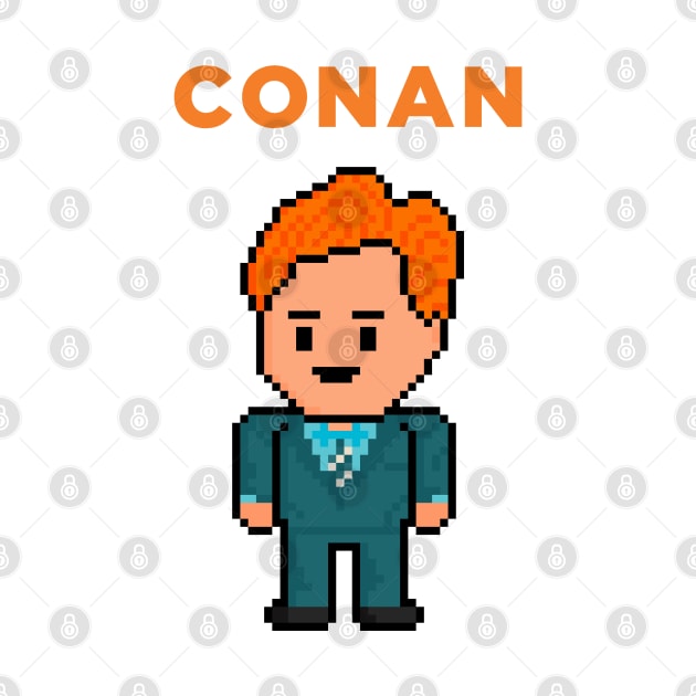 Pixel Conan O'Brien by gkillerb