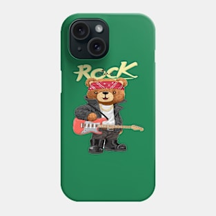 ROCK STAR BEAR Phone Case