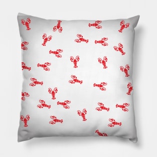 Crawfish pattern for Crawfish and lobster lover Pillow