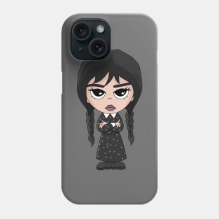 Wednesday chibi Phone Case