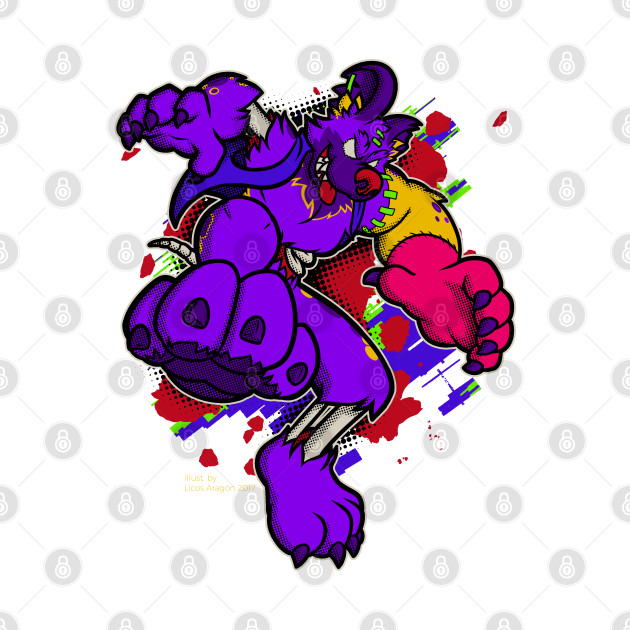 Halloween wild dog zombie by licographics