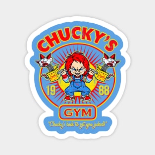 Chucky's Gym - Good Guys Magnet