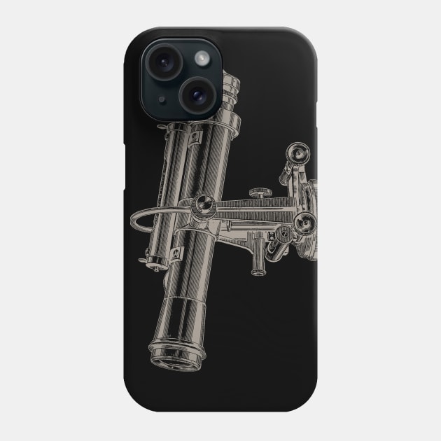 Vintage Telescope Phone Case by DavidLoblaw