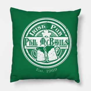 Phil McBauls Irish Pub Pillow