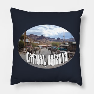 Oatman, Arizona Pillow