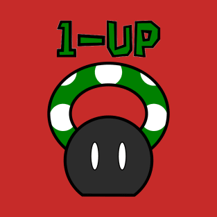 1-Up Mushroom Kettle Bell T-Shirt